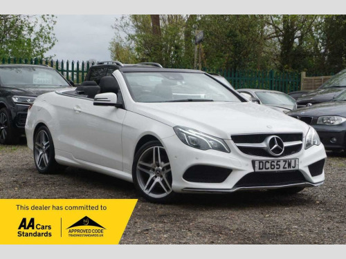 Mercedes-Benz E-Class E220 2.1 E220 BlueTEC AMG Line Cabriolet G-Tronic+ Euro 6 (s/s) 2dr