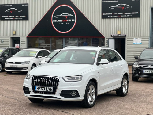 Audi Q3  2.0 TFSI S line SUV 5dr Petrol Manual quattro Euro 5 (s/s) (170 ps) 12 MONT