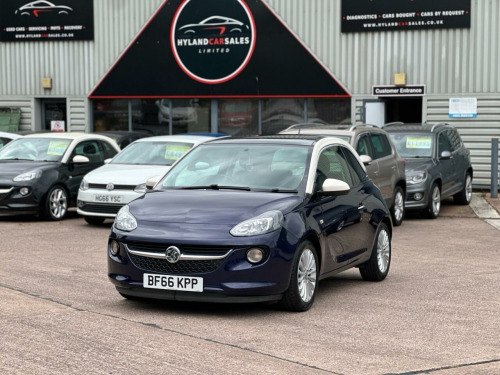 Vauxhall ADAM  1.4i GLAM Hatchback 3dr Petrol Manual Euro 6 (87 ps) 12 MONTH NATIONAL WARR
