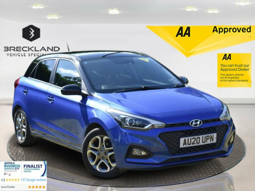 Hyundai i20  1.2 MPI PLAY 5d 83 BHP ***128 AA POINT CHECK ***