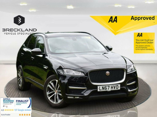 Jaguar F-PACE  2.0 D180 R-Sport SUV 5dr Diesel Auto Euro 6 (s/s) 