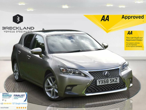 Lexus CT 200h  1.8 200h Luxury Hatchback 5dr Petrol Hybrid E-CVT 