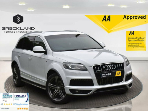 Audi Q7  3.0 TDI V6 S line Plus SUV 5dr Diesel Tiptronic qu