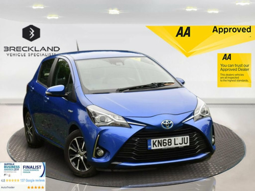 Toyota Yaris  1.5 VVT-h Icon Tech Hatchback 5dr Petrol Hybrid E-