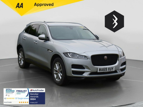 Jaguar F-PACE  2.0 D180 Prestige SUV 5dr Diesel Auto Euro 6 (s/s)