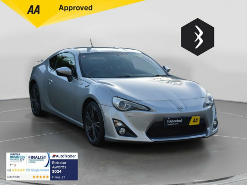 Toyota GT86  2.0 Boxer D-4S Coupe 2dr Petrol Manual Euro 5 (200