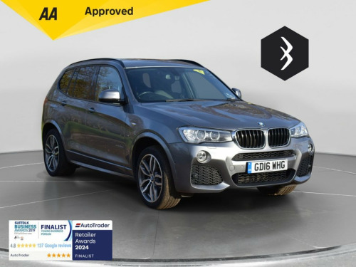 BMW X3  2.0 20d M Sport SUV 5dr Diesel Auto xDrive Euro 6 