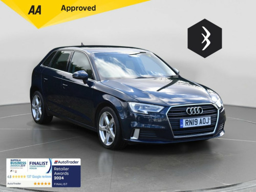 Audi A3  1.6 TDI 30 Sport Sportback 5dr Diesel S Tronic Eur