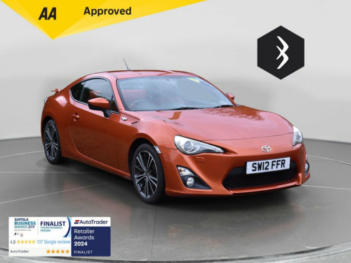 Toyota GT86  2.0 Boxer D-4S Coupe 2dr Petrol Manual Euro 5 (200