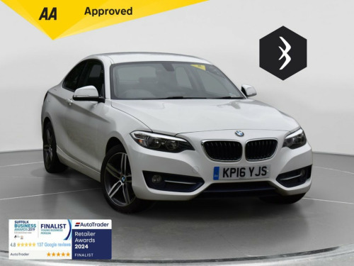 BMW 2 Series  1.5 218i Sport Coupe 2dr Petrol Manual Euro 6 (s/s