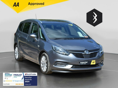 Vauxhall Zafira Tourer  1.6 CDTi ecoTEC SRi Nav MPV 5dr Diesel Manual Euro