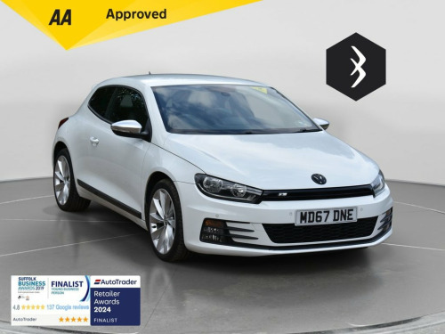 Volkswagen Scirocco  2.0 TSI GT Hatchback 3dr Petrol DSG Euro 6 (s/s) (
