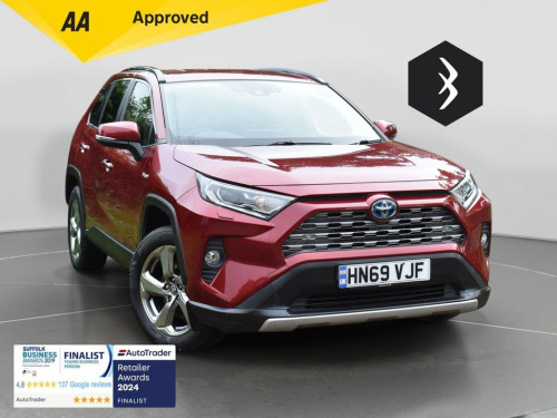 Toyota RAV4  2.5 VVT-h Excel SUV 5dr Petrol Hybrid CVT Euro 6 (