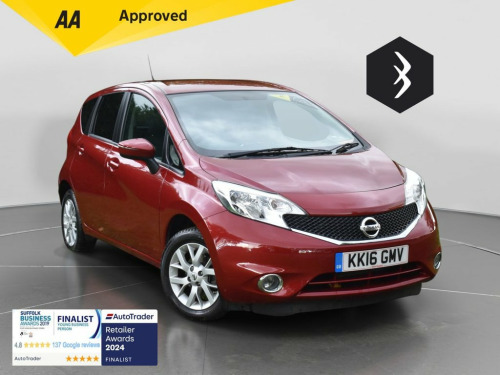Nissan Note  1.2 Acenta Hatchback 5dr Petrol Manual Euro 6 (s/s