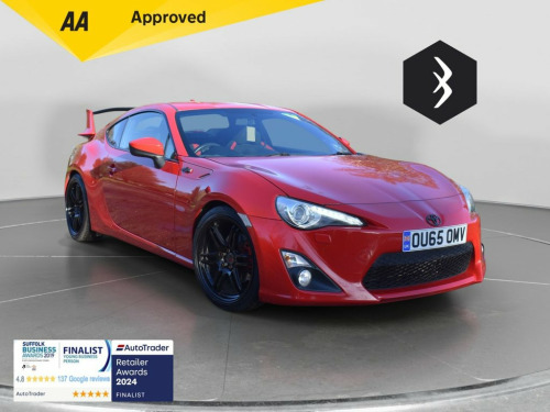 Toyota GT86  2.0 Boxer D-4S Coupe 2dr Petrol Manual Euro 6 (200 
