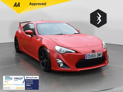 Toyota GT86  2.0 Boxer D-4S Coupe 2dr Petrol Manual Euro 6 (200 