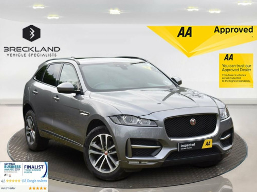 Jaguar F-PACE  2.0 R-SPORT AWD 5d 178 BHP ***128 AA POINT CHECK * 