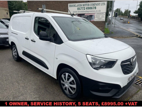 Vauxhall Combo  1.5 TURBO D 2300 EDITION CREW VAN DOUBLE CAB 6DR D