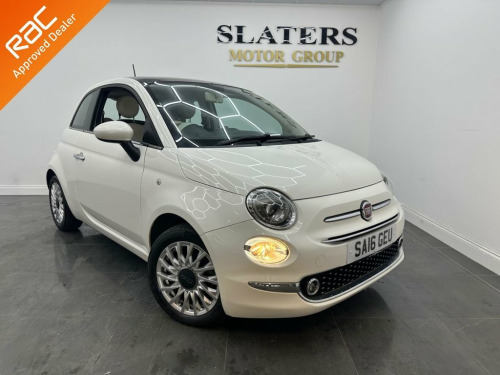 Fiat 500  1.2 LOUNGE 3d 69 BHP + BUY NOW PAY JULY 2024 +