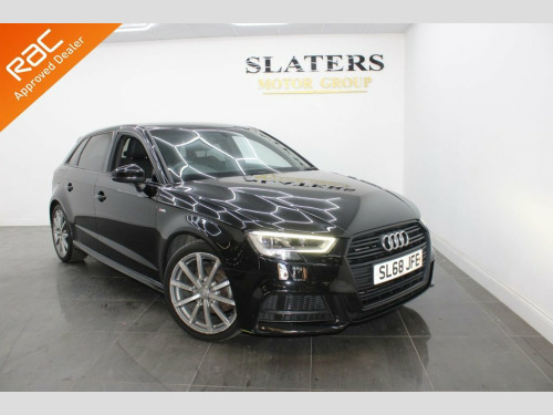 Audi A3  1.5 SPORTBACK TFSI BLACK EDITION 5d 148 BHP + BUY 