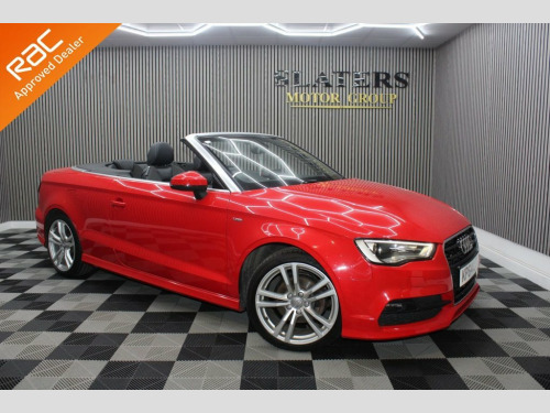 Audi A3 Cabriolet  2.0 TDI S line Convertible 2dr Diesel Manual Euro  