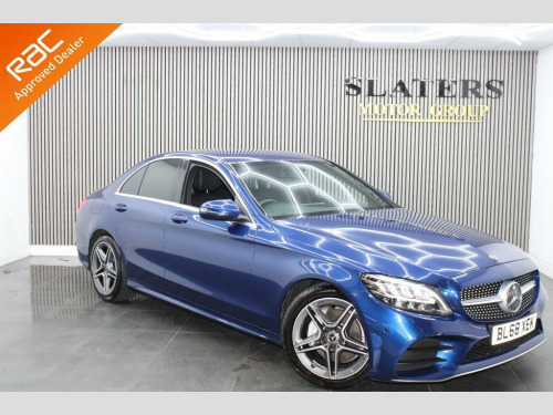 Mercedes-Benz C-Class C200 1.5 C200 MHEV EQ Boost AMG Line Saloon 4dr Petrol 