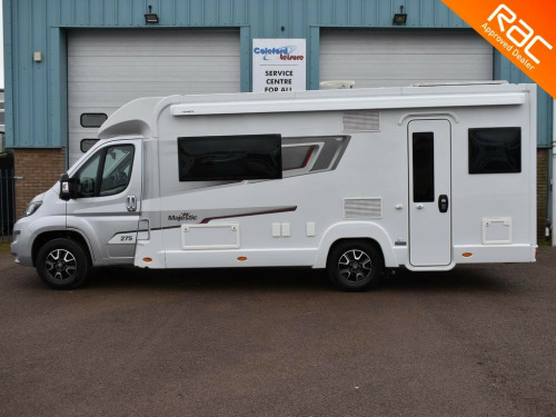 Elddis Majestic 275  with hydraulic self levelling