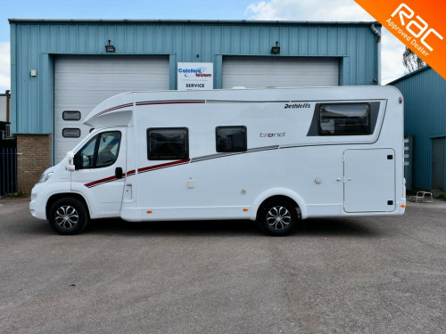 Citroen Trend T7057EB  Twin bed over garage, electric drop down bed, 4 seat belts