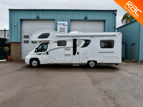 Bessacarr 496  6 berth, 6 seat belts, with rear lounge