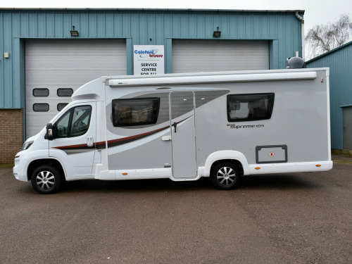 Elddis Supreme 185  Twin Single Beds 
