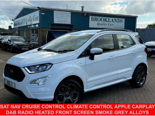 Ford EcoSport  1.0 ST-LINE 5 Door Frozen White 124 BHP