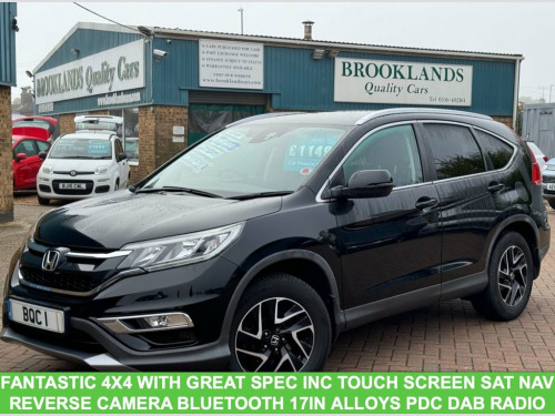 Honda CR-V  1.6 i-DTEC SE Plus Navi SUV 5dr Diesel Manual 4WD 