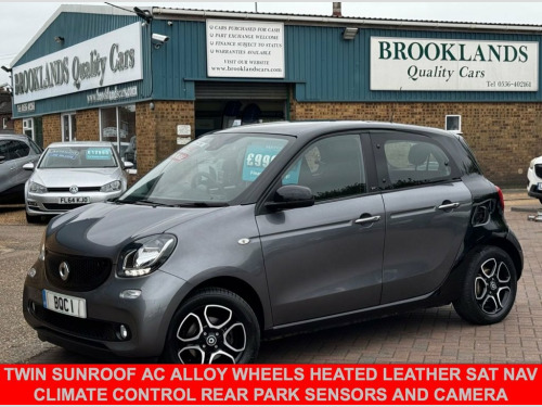 Smart forfour  1.0 Prime (Premium Plus) Hatchback 5dr Petrol Twin
