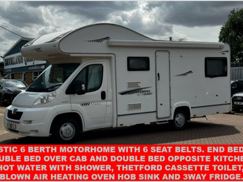 Peugeot MOTORHOME CONVERSION  Elddis AutoQuest 180 6 Berth Motor Home2.2 HDi 335