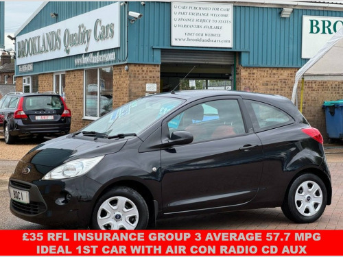 Ford Ka  1.2 Edge Hatchback 3 Door Petrol Manual Euro 5 (s/