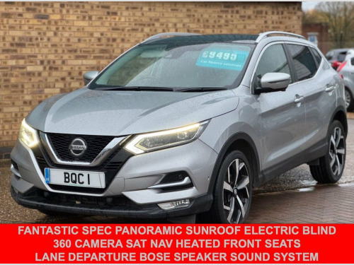 Nissan Qashqai  1.3 DIG-T Tekna SUV 5dr Petrol Manual Euro 6 (s/s)