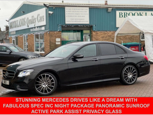 Mercedes-Benz E-Class  3.0 E350d V6 AMG Line (Premium Plus) Saloon Obsidi