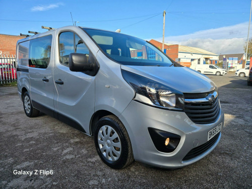 Vauxhall Vivaro  1.6 CDTi 2900 BiTurbo ecoTEC Sportive Crew Van L1 H1 Euro 6 (s/s) 5dr (6 Se