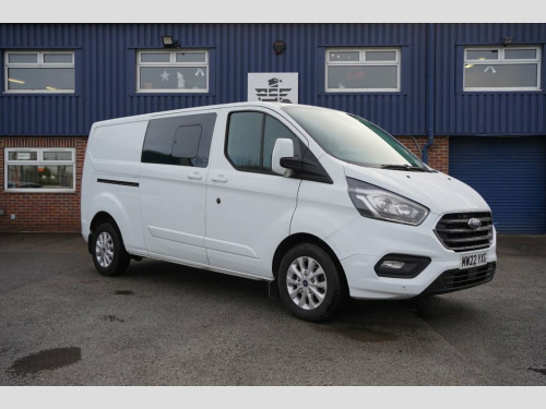 Ford Transit Custom  2.0 300 EcoBlue Limited Crew Van Double Cab 5dr Di