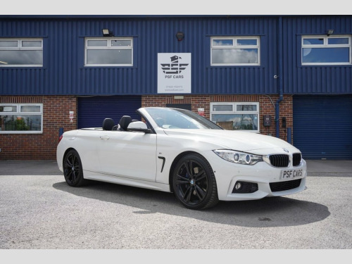 BMW 4 Series  2.0 420d M Sport Convertible 2dr Diesel Auto Euro 
