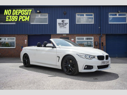 BMW 4 Series  2.0 420d M Sport Convertible 2dr Diesel Auto Euro 