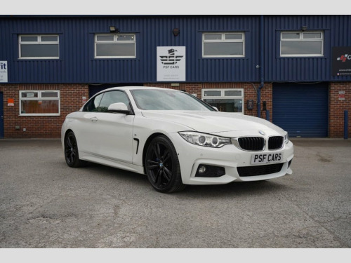 BMW 4 Series  2.0 420d M Sport Convertible 2dr Diesel Auto Euro 