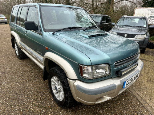 Isuzu Trooper  2002 ISUZU TROOPER 3.0 TD DUTY 7 SEATS 4WD 155,000 MILES NO MOT