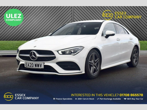 Mercedes-Benz CLA  1.3 CLA180 AMG Line (Premium 2) Coupe 4dr Petrol 7