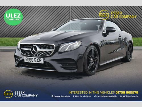 Mercedes-Benz E-Class  2.0 E220d AMG Line (Premium) Cabriolet 2dr Diesel 