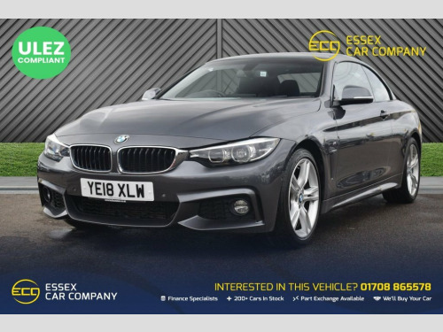 BMW 4 Series  2.0 420d M Sport Convertible 2dr Diesel Auto Euro 