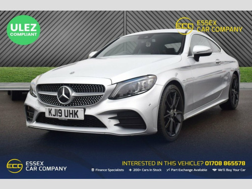 Mercedes-Benz C-Class C300 2.0 C300 AMG Line (Premium) Coupe 2dr Petrol G-Tro