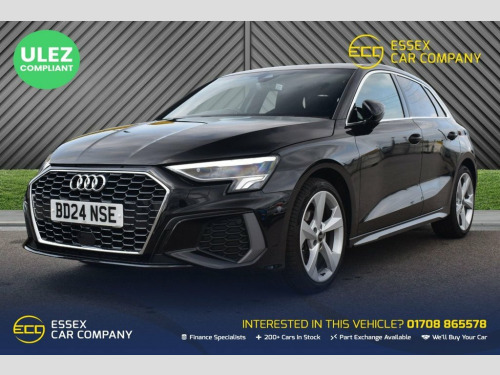 Audi A3  1.0 TFSI 30 S line Sportback 5dr Petrol Manual Eur
