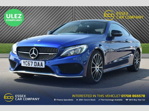 Mercedes-Benz C-Class  3.0 C43 V6 AMG (Premium) Coupe 2dr Petrol G-Tronic