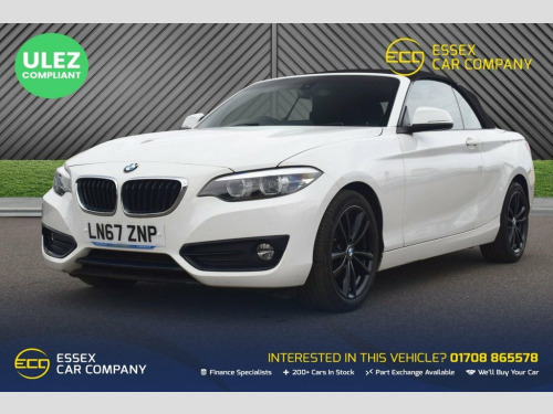 BMW 2 Series  2.0 218d Sport Convertible 2dr Diesel Auto Euro 6 